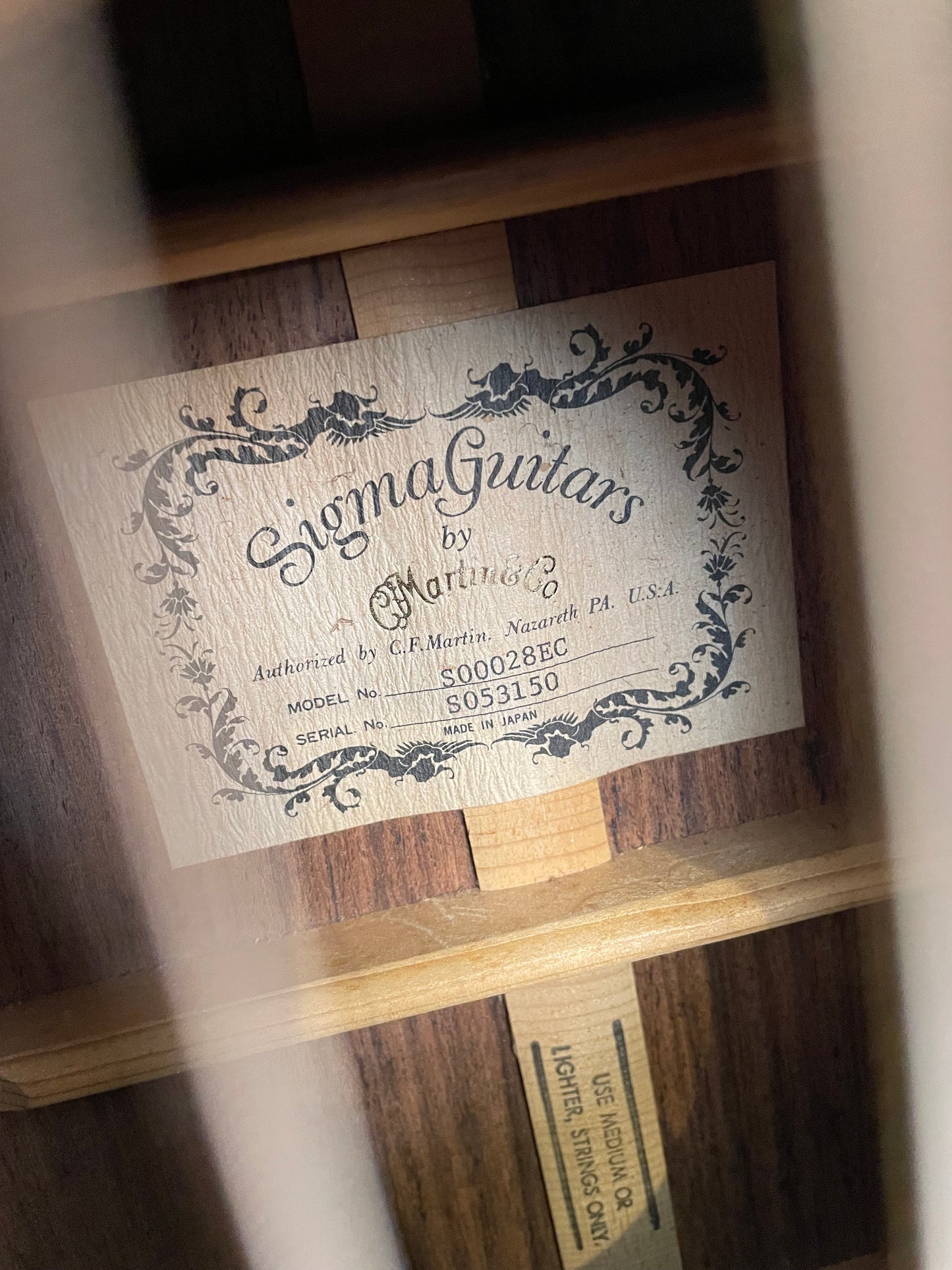 1993 Sigma by Martin & Co S000-28EC
