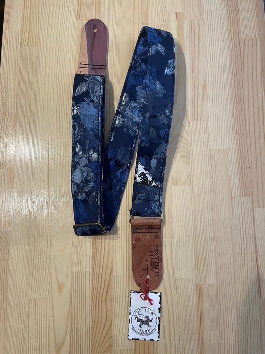 Mother Mary Company "Cerulean Gatsby" Guitar Strap