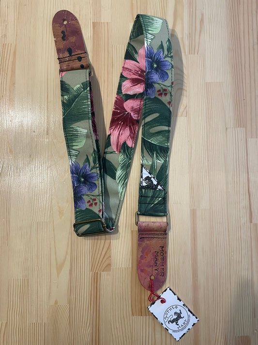 Mother Mary Company "In Bloom" Guitar Strap