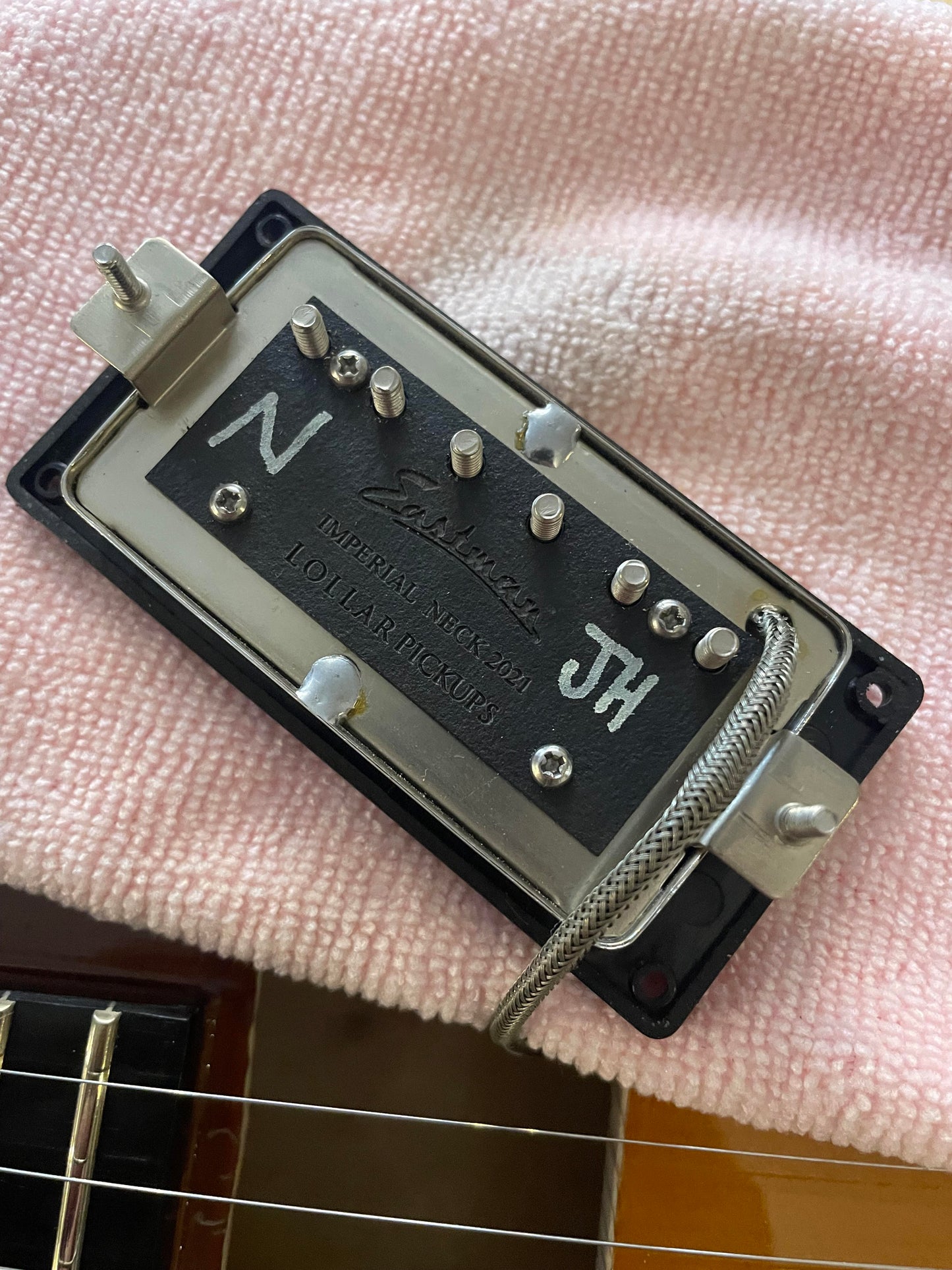 2021年製 Eastman Romeo – Goldburst(スプルーストップ、Lollarピックアップ搭載)